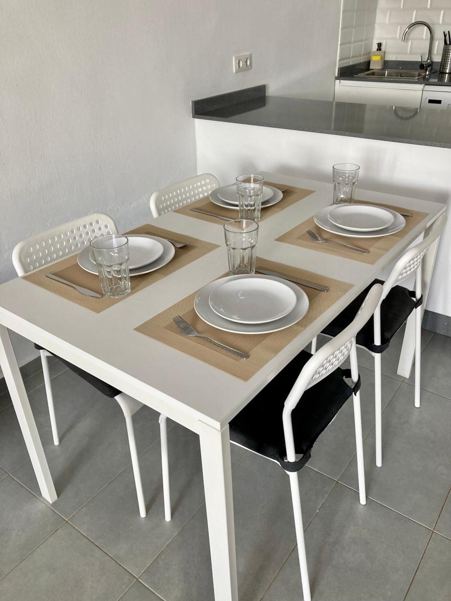 Ground Floor Apartment With Pool, Next To The Beach Коста-Тегісе Екстер'єр фото